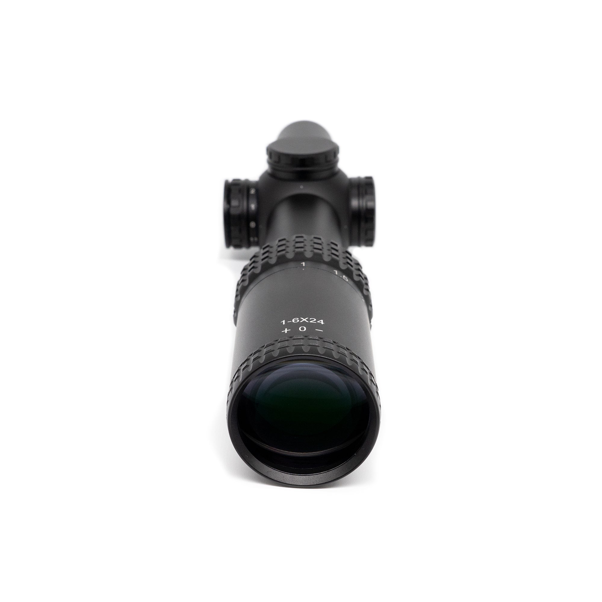 Alpha Series (1-6x24) LPVO 30MM Riflescope, Second Focal Plane, Illuminated Reticle