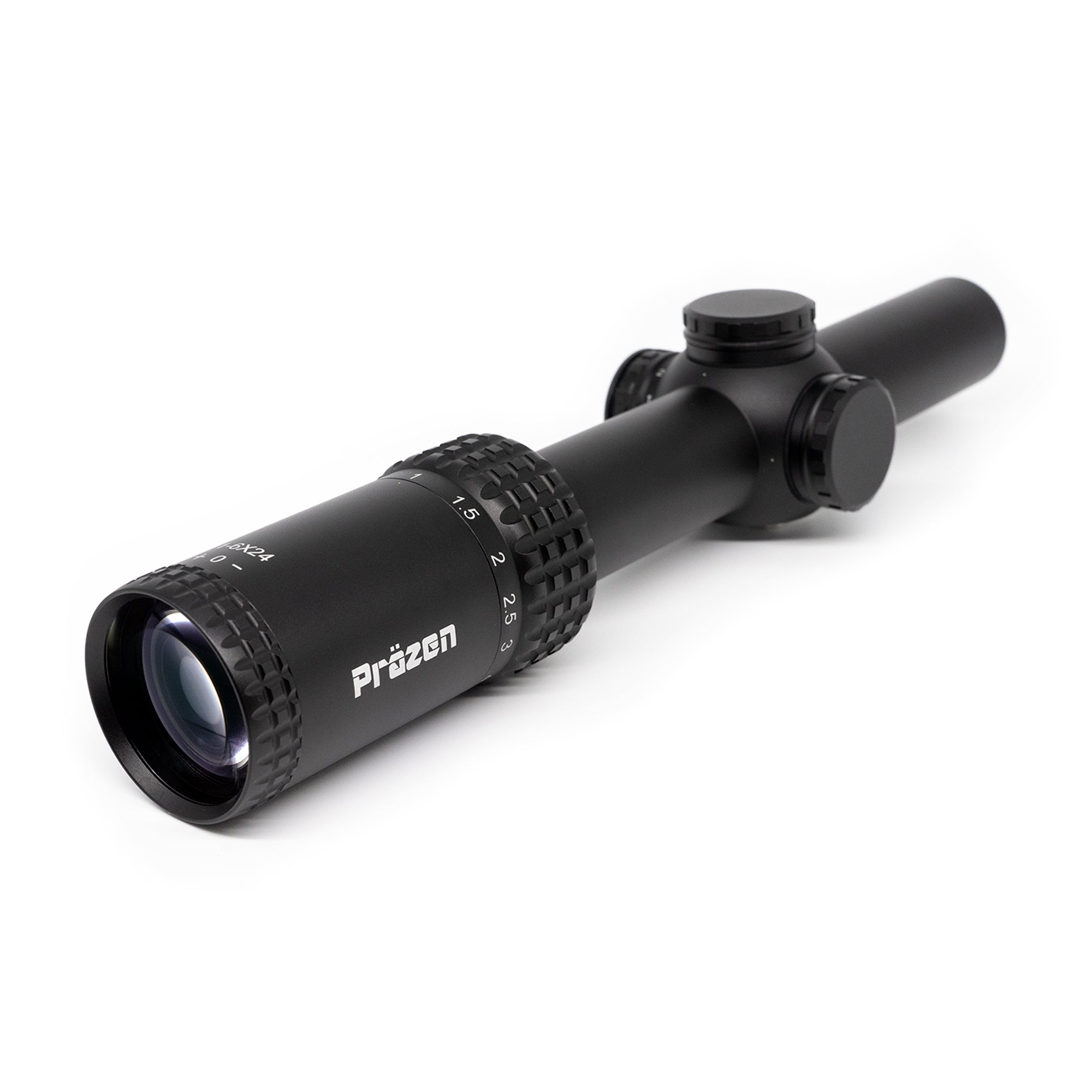 Alpha Series (1-6x24) LPVO 30MM Riflescope, Second Focal Plane, Illuminated Reticle