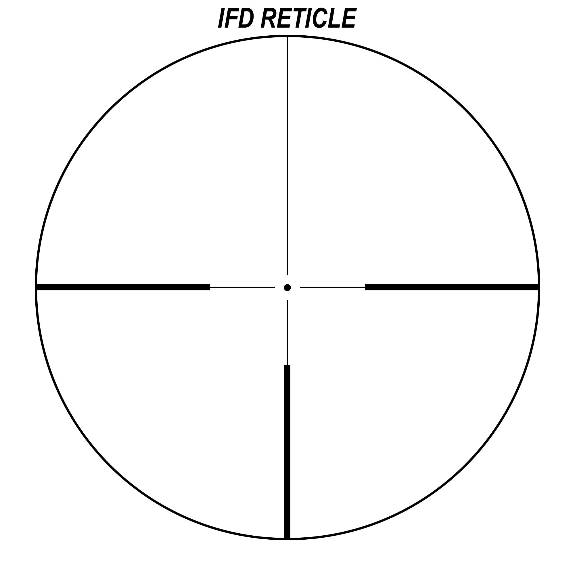Alpha Series (1-8x24) LPVO 30MM Riflescope, Second Focal Plane, Illuminated Reticle